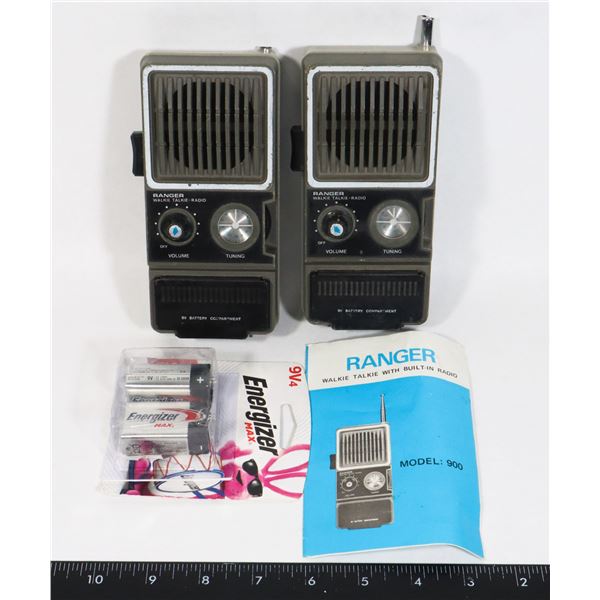 2 WAY RADIO'S VINTAGE