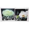 Image 1 : TWO MATCHING STYLE/ SIZE CANVAS ART PIECES
