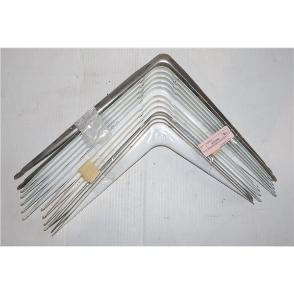 14 STANDARD SHELF BRACKETS