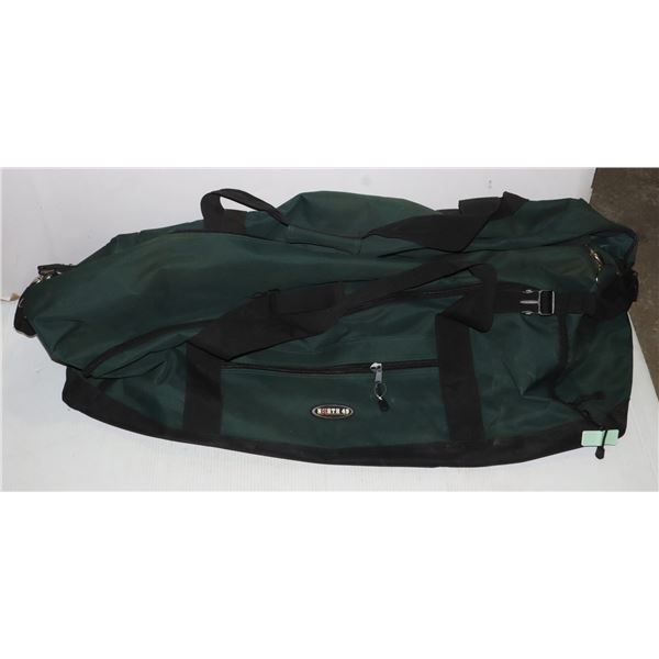 NORTH 49 LARGE GREEN/ BLACK DUFFLE BAG