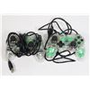 Image 1 : TWO AFTERGLOW PLAYSTATION 3 WIRED CONTROLLERS