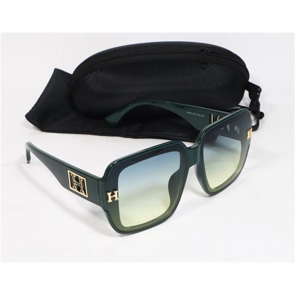 NEW HERMES GREEN & GOLD LOGO REPLICA
