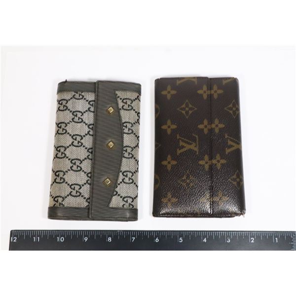 TWO QUALITY REPLICA WALLETS GUCCI AND LOUIS VUITTON