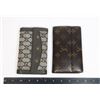 Image 1 : TWO QUALITY REPLICA WALLETS GUCCI AND LOUIS VUITTON