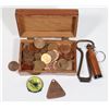 Image 1 : SMALL TRINKET BOX CONTAINING PENNIES, A BUCANERO