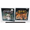 Image 1 : 2 SNAKE THEME BOOKS BOAS AN COBRAS