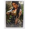 Image 1 : NEW MILITARY LADY METAL WALL SIGN