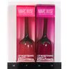 Image 1 : 2 NEW MARC BUSE FLOWER DESIGN LIP MOISTENING