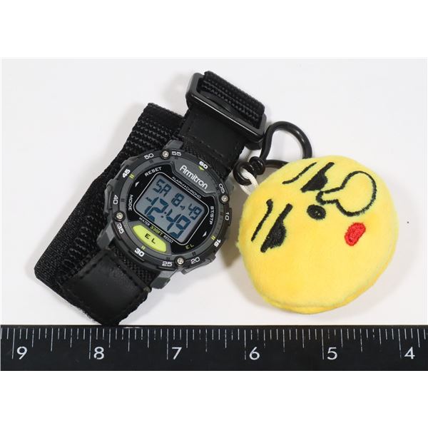 AMITRON WATCH (WORKING) HAS VELCRO STRAP SOLD