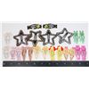 Image 1 : LOT OF SNAP CLIP HAIR ACCESSORIES STARS LOOK LIKE