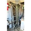 Image 1 : ALUMINUM MOBILE SCAFFOLDING SYSTEM WITH EXTENSIONS - APPROX. 6.5'W X 2.5'D X 9'H