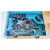 Image 2 : MAKITA ( HR2455 ) CONCRETE/ STEEL HAMMER DRILL WITH EXTRA DRILL + CHISEL BITS IN A HARD TRANSPORT
