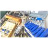 Image 2 : GROUP OF ASSORTED TOOLS - THREE PNEUMATIC TOOLS, T-HANDLE HEX KEY SET, TWO ROUTER BIT SETS, IMPACT