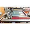 Image 4 : THIEME 3/4 AUTOMATIC SCREEN PRINTING MACHINE ( APPROX. 35 - 45 PRINT ) INCLUDES SQUEEGEES, FLOOD