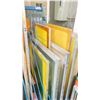 Image 3 : APPROX. 22 ASSORTED SIZE PRINTING SCREEN FRAMES FOR THIEME 3/4 AUTOMATIC SCREEN PRINTING
