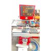 Image 10 : TECHNICAL INDUSTRIAL CO FOUR COLOR PAD PRINTER ( TIC - 301SC ) WITH A RED WOODEN SHELF OF