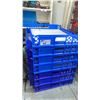 Image 2 : THIRTEEN BLUE U.S.B 26" X 22" PLASTIC STACKABLE PRINT DRYING RACKS