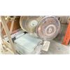 Image 2 : BEAVER TRANSFORMER, TWO FANS, PAIR OF OVENS USED IN INDUSTRIAL PRINT SHOP AND A BOX OF ASSORTED
