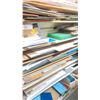 Image 3 : APPROX. 7'H X 4'W WOODEN SHELF UNIT WITH CONTENTS - LARGE ASSORTMENT OF SMALL GLASS AND PLASTIC