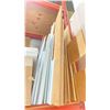 Image 2 : LARGE GROUP OF ASSORTED SIZE PACKING BOXES, ROLLS OF STYROFOAM PACKING MATERIAL, AIR CRAFT WIPES, 2