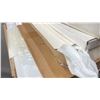 Image 2 : LARGE GROUP OF LINOLEUM PRINTING MATERIAL IN ASSORTED SIZES AND SHADES OF WHITE + SOME CLEAR