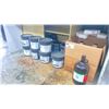Image 1 : LARGE GROUP OF ASSORTED 1 GALLON BUCKETS OF PRINTING INK ( APPROX. 9 ) AND 4.5 FOUR LITRE