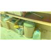 Image 2 : SHELF LOT OF ASSORTED MISCELLANEOUS ITEMS - MINI FANS, ELECTRICAL, ECT