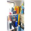 Image 2 : LARGE GROUP OF ASSORTED SIZES AND COLORS OF VINYL
