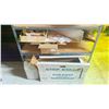 Image 2 : ELEVEN TIER GREY SHELF RACKING UNIT - APPROX. 8'H X 4'W X 1.5'D AND CONTENTS, LED LIGHTS, FANS,