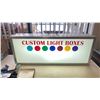 Image 1 : SUITCASE 'CUSTOM LIGHT BOXES' PORTABLE SIGN