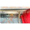 Image 2 : THREE FOLDING UTILITY TABLES - PAIR OF 8' AND ONE 5'