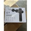 Image 2 : EZ-X CARBON PREMIUM MASSAGE GUN, TESTED WORKING - RETAIL $219