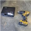 Image 1 : DEWALT 20V DRILL WITH 5AH BATTERY AND MULTI TOOL SET IN CASE