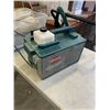 Image 2 : BISSELL LITTLE GREEN MACHINE AND TOTE OF PLASTIC BAGS