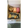 Image 1 : RIGID NAILER, DRILL BITS, HOLE SAWS, PIPE WRENCH AND MORE