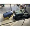 Image 1 : HIPWADERS, FISHING REEL AND TACKLE BOX