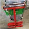 Image 2 : TWO METAL STANDS WITH ROLLERS