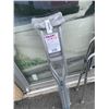 Image 2 : BRAND NEW DRIVE PRODUCTS ALUMINUM FOLDING WALKER, AND SMART MOVE CRUTCHES