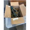 Image 1 : BOX OF POWER TOOLS,  DREMEL AND 2 DRILLS