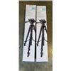 Image 1 : TWO NEW INSIGNIA 58" LIGHTWEIGHT TRIPODS