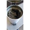 Image 2 : SMALL WHITE GARBAGE CAN AND CORD MANAGEMENT KIT