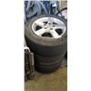 Image 1 : SET OF FOUR TOYO TIRES WITH RIMS, 5 BOLT FROM MAZDA, 195/65/15