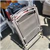 Image 1 : 4 FOLDING PATIO CHAIRS