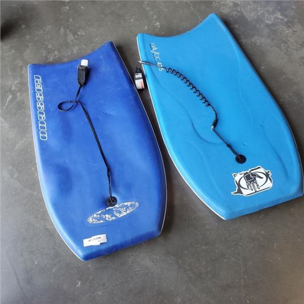 2 BODY SURFING BOARDS