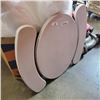 Image 1 : ROUND FOLDING TABLE WITH BUILT IN BENCH SEATS