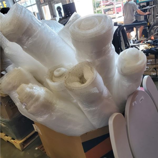 7 ROLLS OF BUBBLE WRAP