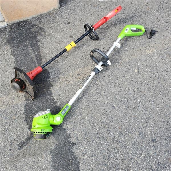 TWO ELECTRIC WEEDEATERS