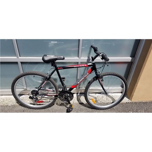 RED AND BLACK SUPERCYCLE BIKE