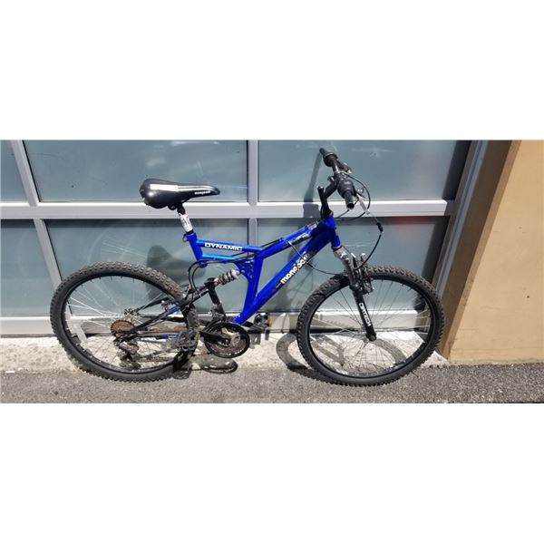 BLUE MONGOOSE BIKE