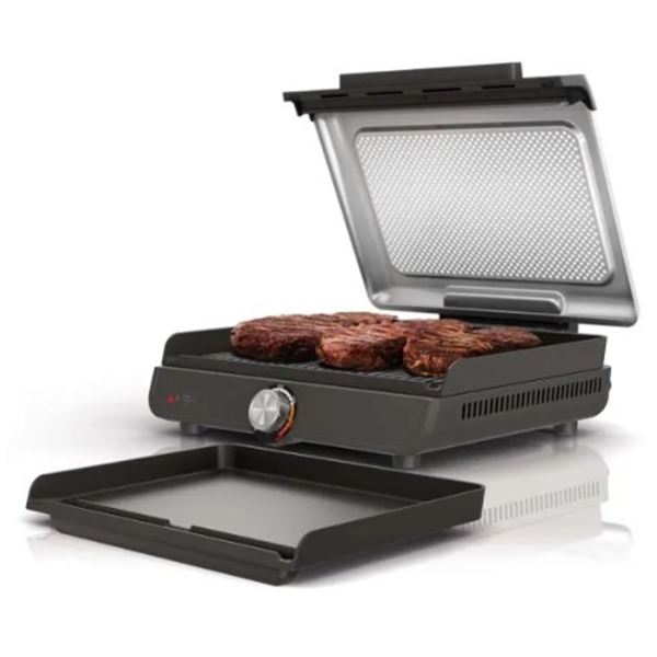 NINJA SIZZLE SMOKELESS INDOOR GRILL - TESTED WORKING, RETAIL $159
